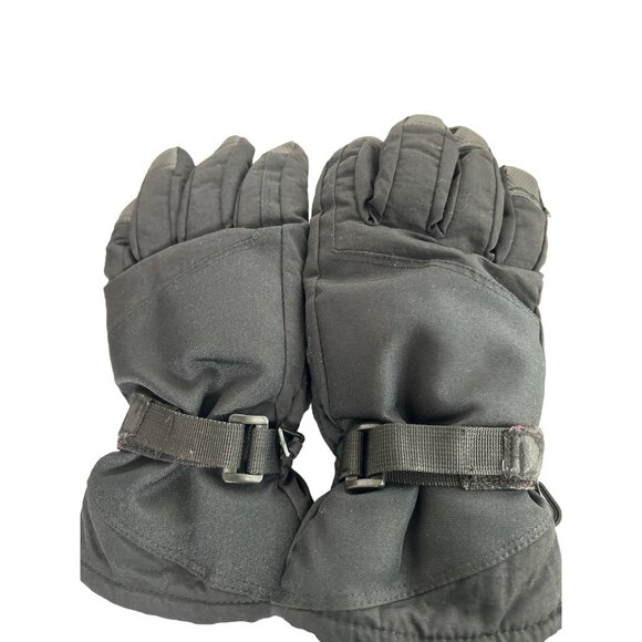 3M gloves Mens M/L Thinsulate Therra Insulation Black adjustable Velcro - Picture 1 of 4